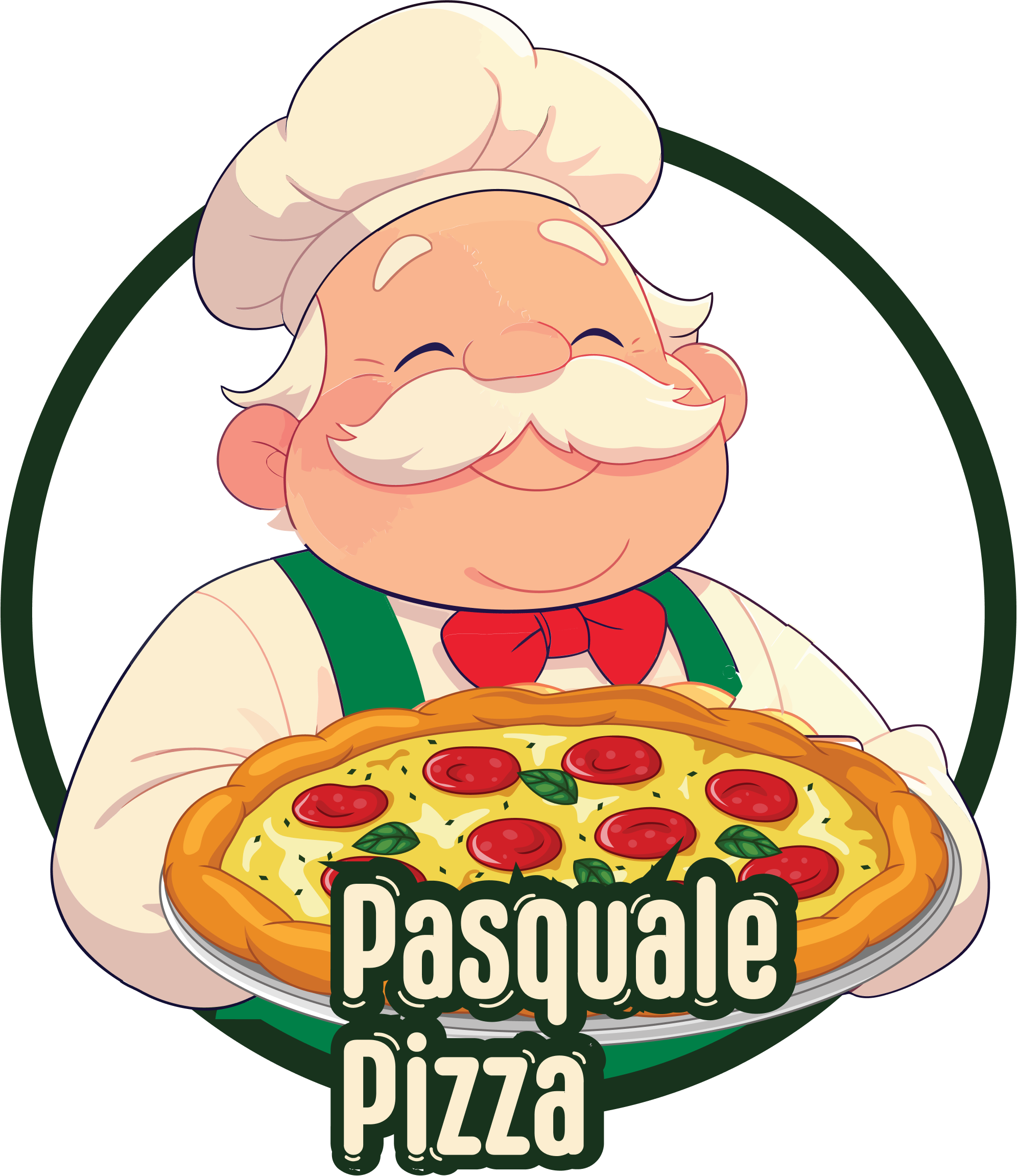 Pasquale pizza Logo